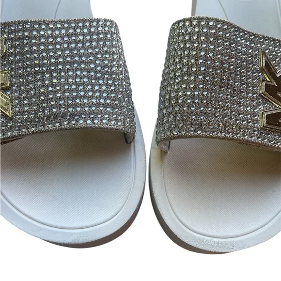 MICHAEL KORS
Embellished Platform Slide Sandal SIZE 8 - Picture 3 of 7